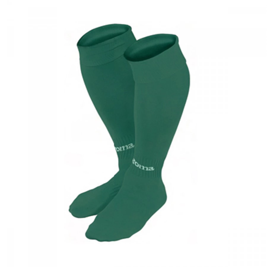 Joma - Skarpety piłkarskie Klasyczny II, Unisex, Verde Oscuro, L