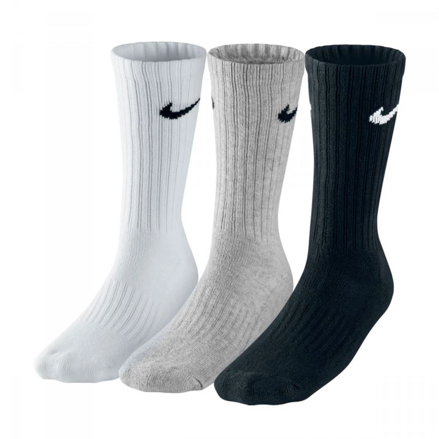 Nike - Skarpety Trening na poduszce (3 pary), Unisex, Wielokolorowy, XL [46 - 50]