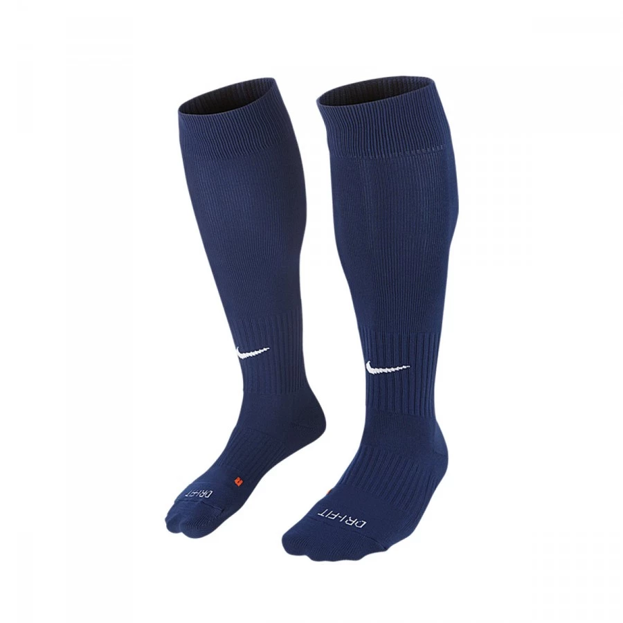 Nike - Skarpety piłkarskie Classic II Over-the-Calf, Unisex, Północny granatowy, L [42 - 46]