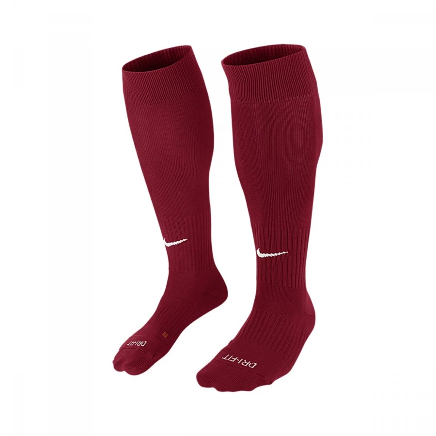 Nike - Skarpety piłkarskie Classic II Over-the-Calf, Unisex, Drużyna czerwono-biała, L [42 - 46]
