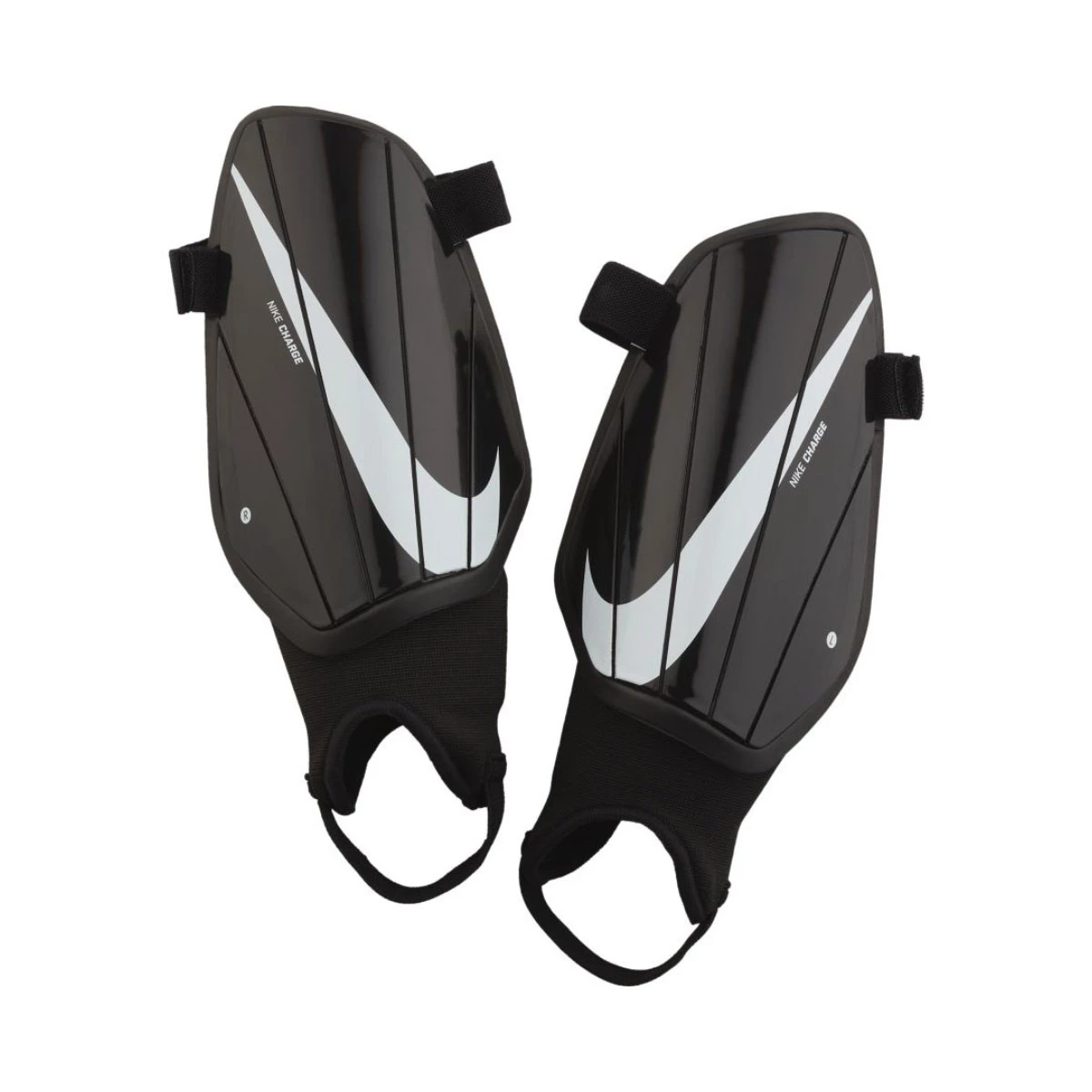 Nike - Nagolenniki Opłata, Unisex, Black-White, M