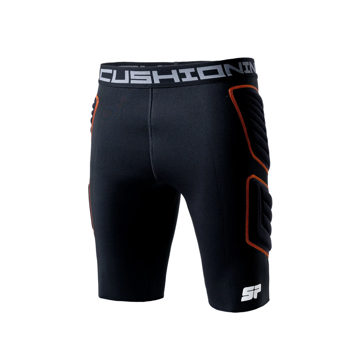 SP Fútbol - Podspodenki piłkarskie z neoprenu bielizna Pantera Kids, Unisex, Czarny, 12