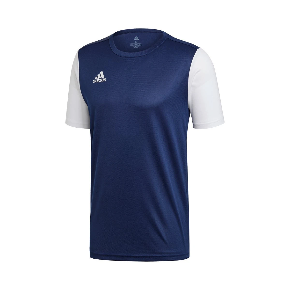 adidas - Koszulka Kids krótki rękaw Estro 19, Unisex, Ciemnoniebieski-Biały, 140 cm