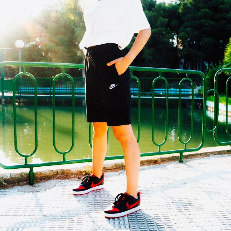 pantalon-corto-nike-sportswear-club-black-white-4
