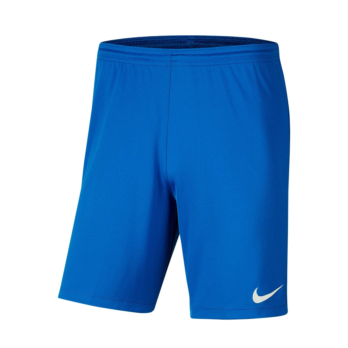 Nike - Spodenki Kids dzianina Park III, Unisex, Royal Blue-White, XS
