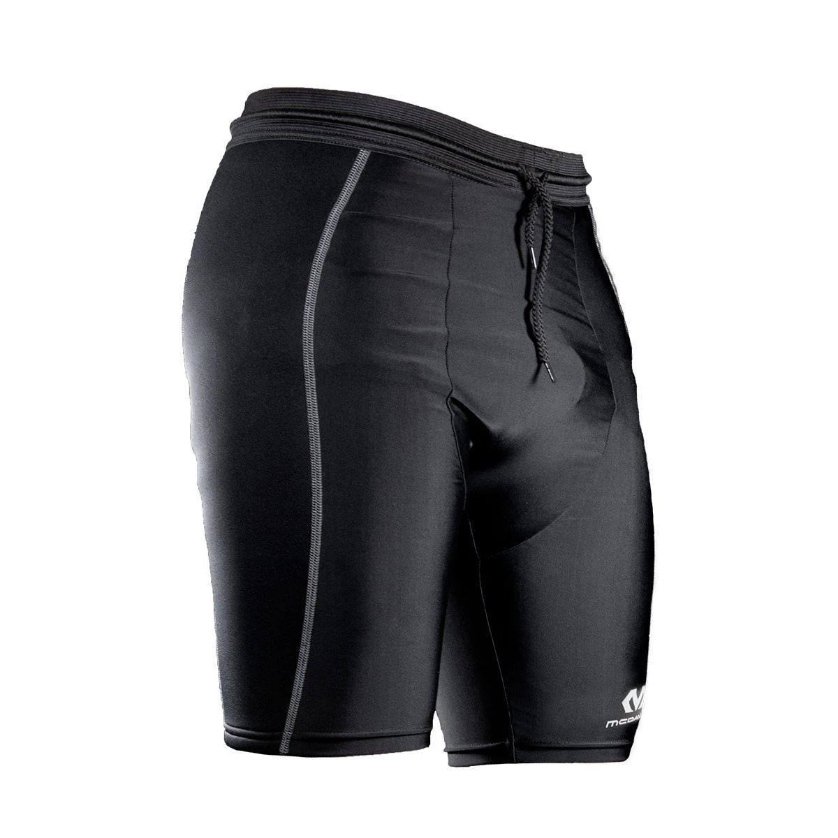 McDavid - Podspodenki piłkarskie Spodenki Dual Performance, Hombre, Black, S