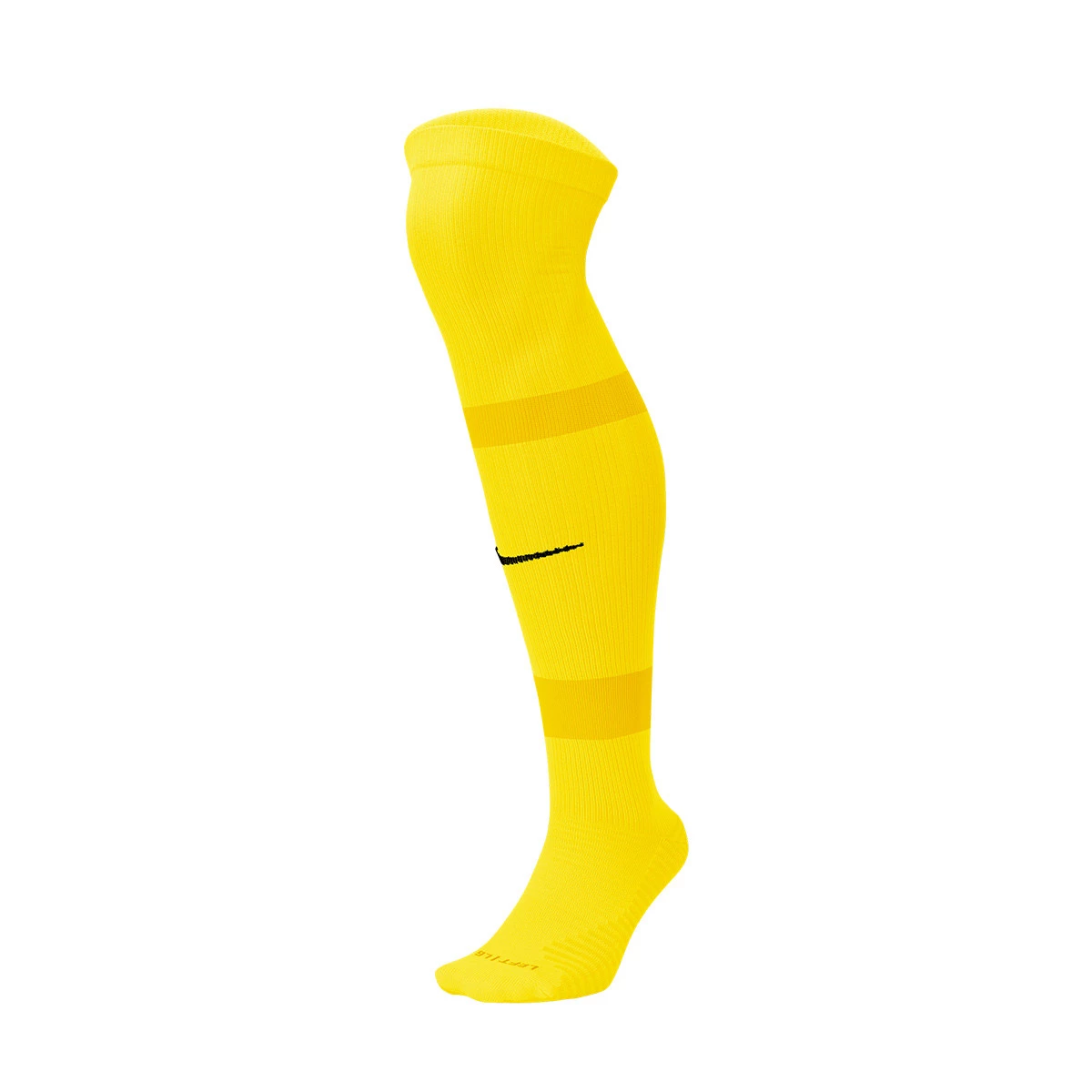 Nike - Skarpety piłkarskie Drużynowy Matchfit Over-the-Calf, Unisex, Wycieczka żółto-uniwersytecka-czarna, XL [46 - 50]