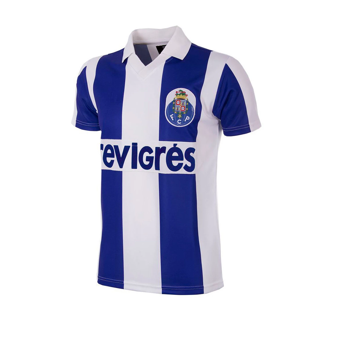 COPA - Koszulka FC Porto 1986/87 Retro Koszulka, Unisex, Biały; niebieski, XL