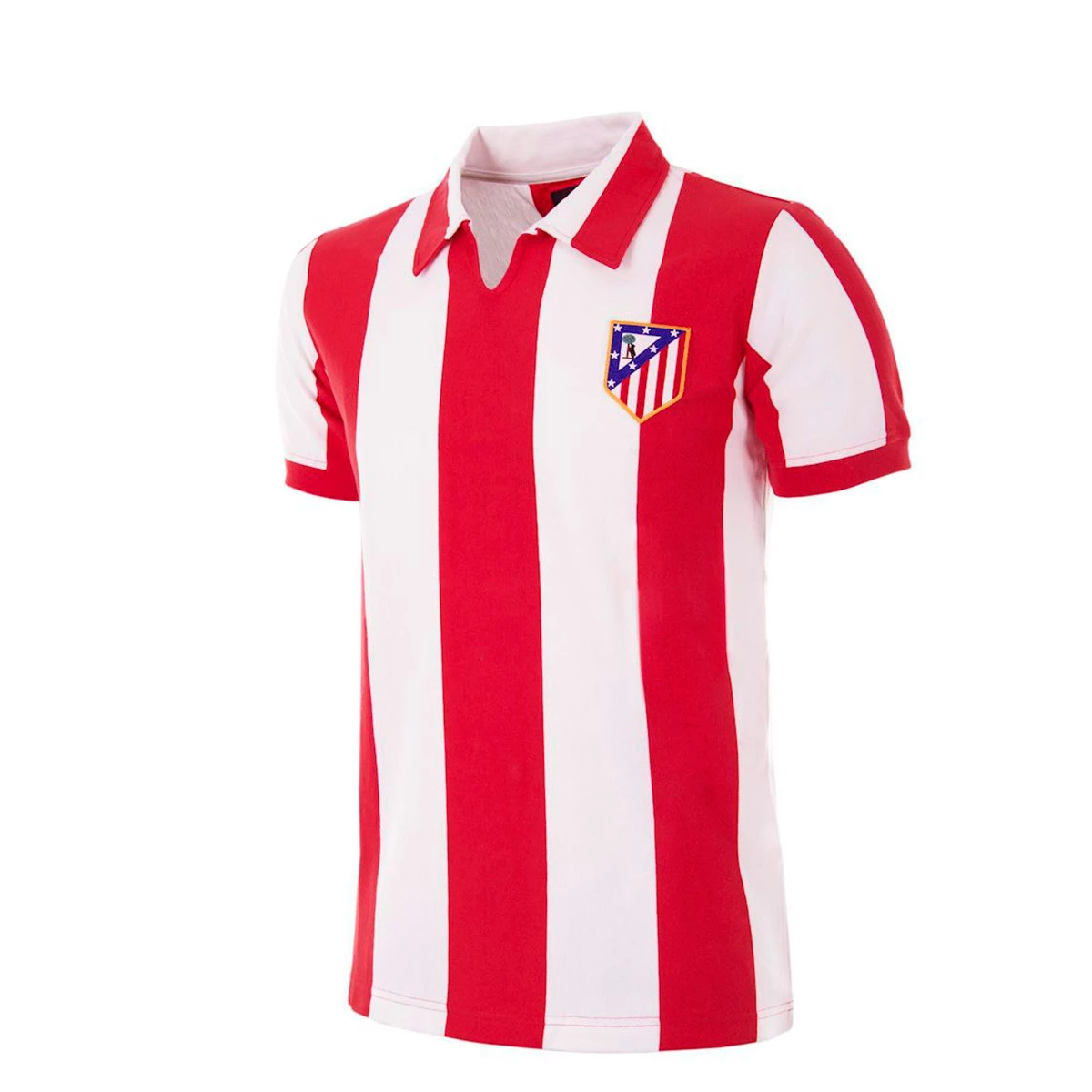 COPA - Koszulka Koszulka piłkarska Atletico de Madrid 1970 - 71, Unisex, Czerwono-biały, S