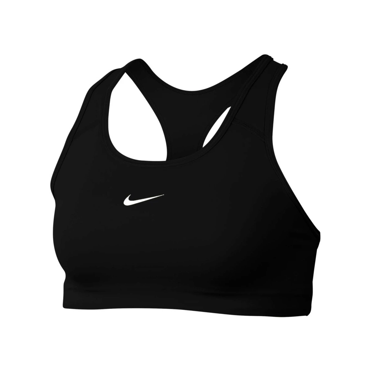 Nike - Biustonosz Wyściełany Szum, Mujer, Black-White, L
