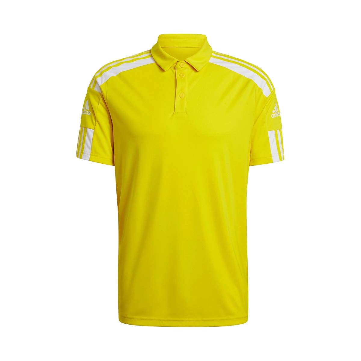 adidas - Koszulka Polo Squadra 21 s/s, Hombre, Team yellow-White, 2XL