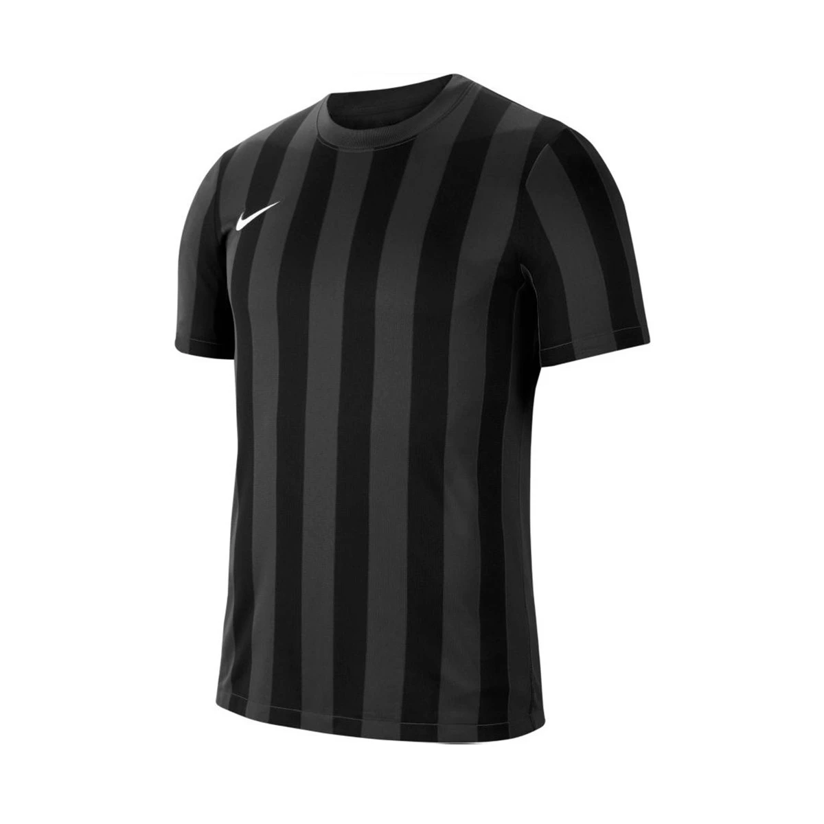 Nike - Koszulka Kids Striped Dywizja IV s, Unisex, Anthracite-Black-White, S