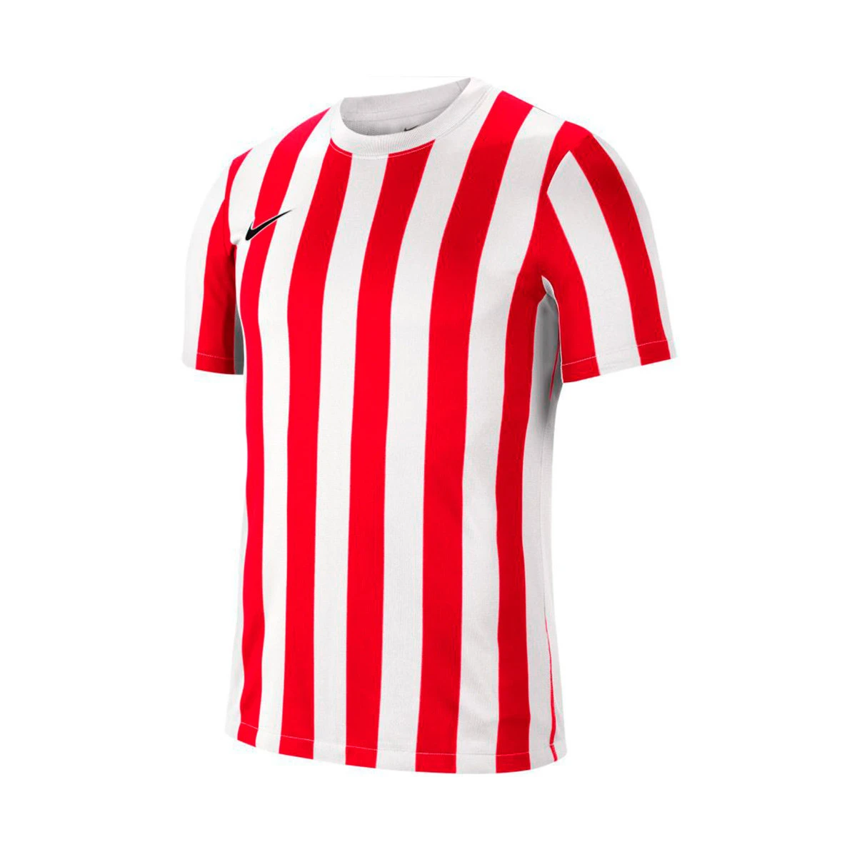Nike - Koszulka Kids Striped Dywizja IV s, Unisex, White-University red-Black, XL