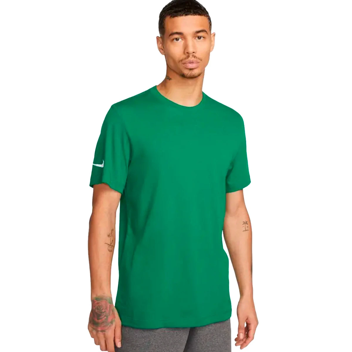 Nike - Koszulka Drużynowy Klub 20 s/s, Hombre, Pine green-White, XL