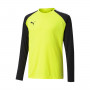 Kids teamPACER Bramkarz l/s-Fluo Żółto-Czarno-Biały