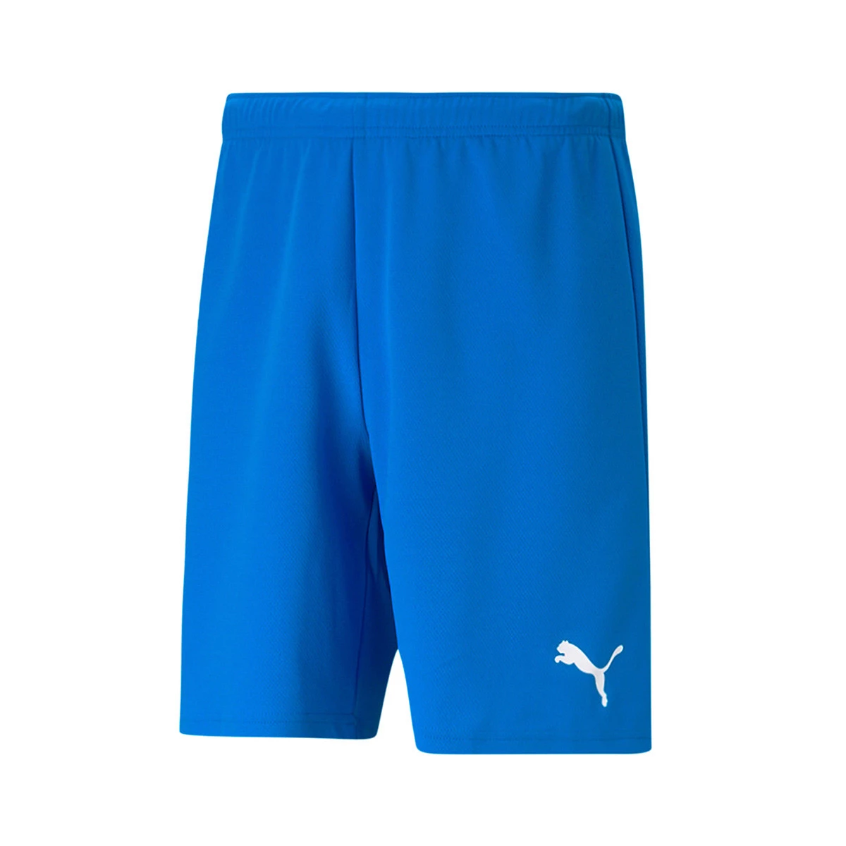Puma - Spodenki TeamRISE, Hombre, Elektryczna niebieska lemoniada-Biała, 2XL