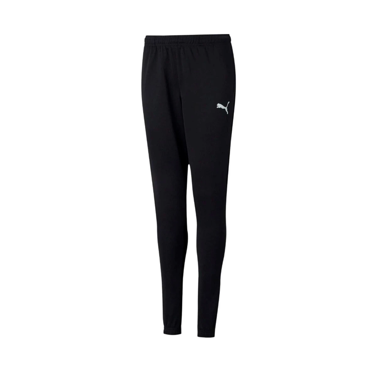 Puma - Długie spodnie teamRISE Niño, Hombre, Czarno-biały, 116 cm