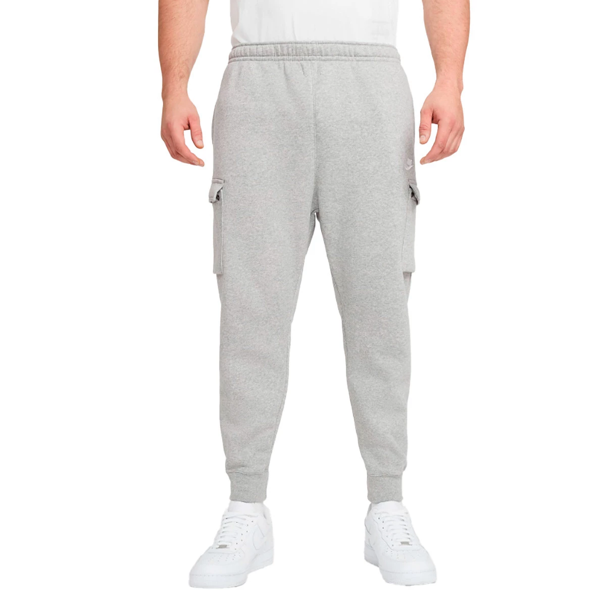 Nike - Długie spodnie Sportswear Club Cargo, Hombre, Dark Grey, XL