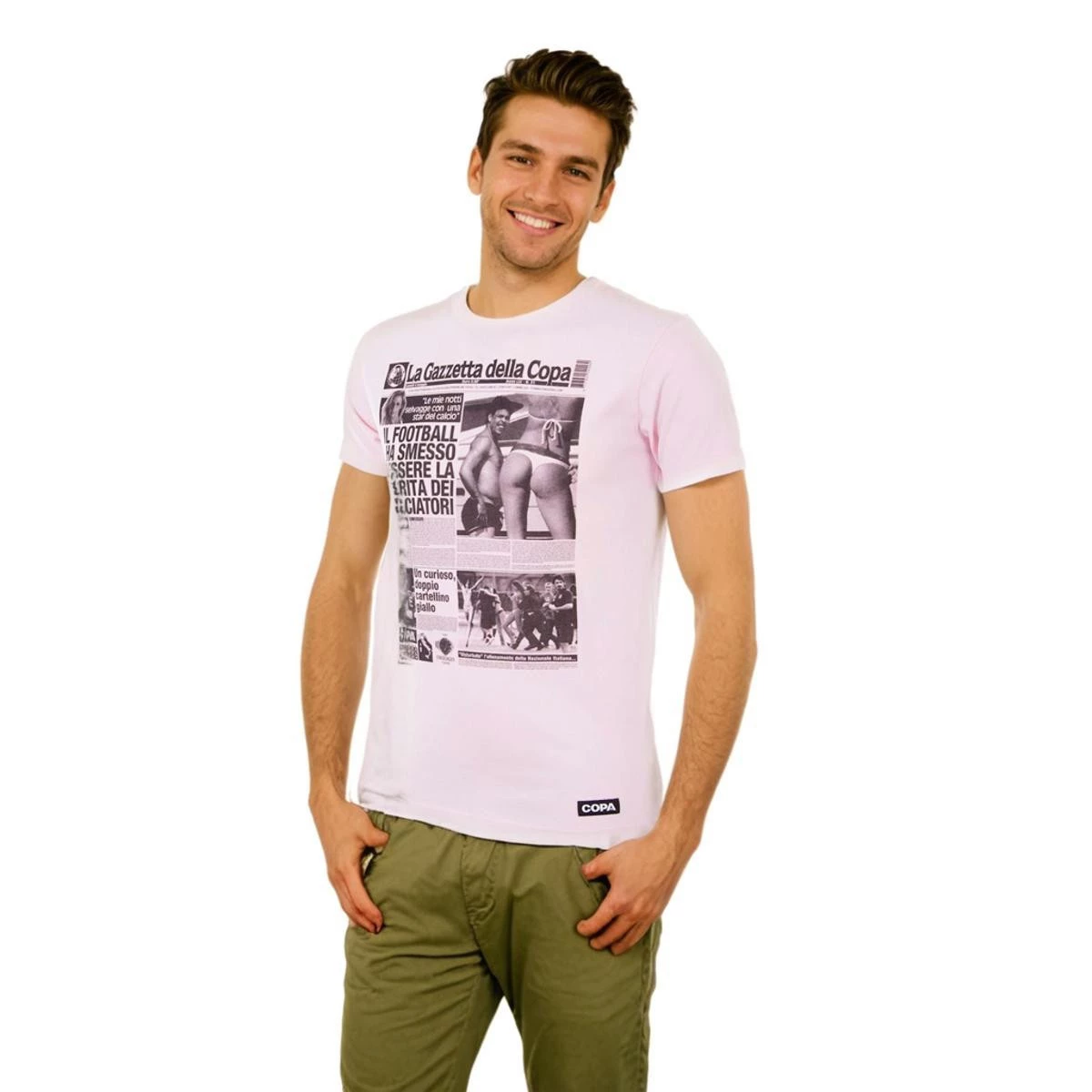 COPA - Koszulka Gazzetta Della Copa, Hombre, Pink, S