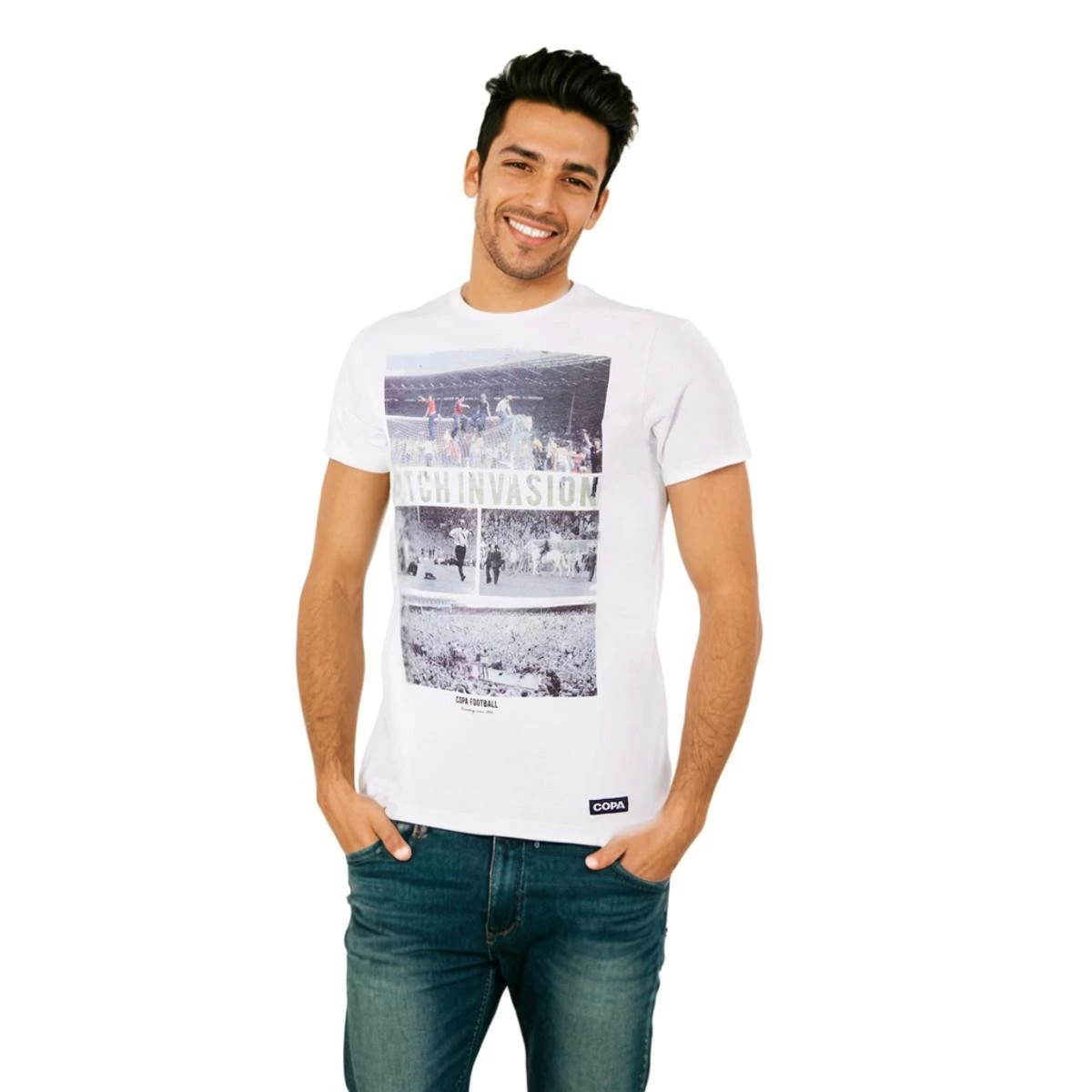 COPA - Koszulka Pitch Invasion, Hombre, White, XL