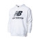 Bluza New Balance Damska bluza z kapturem oversize Essentials Stacked Logo