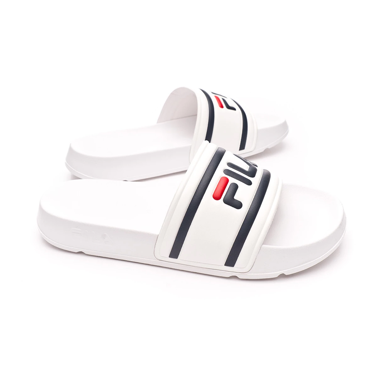 FILA - Klapki Morro Bay slipper 2.0, Hombre, 1FG - WHITE, 42