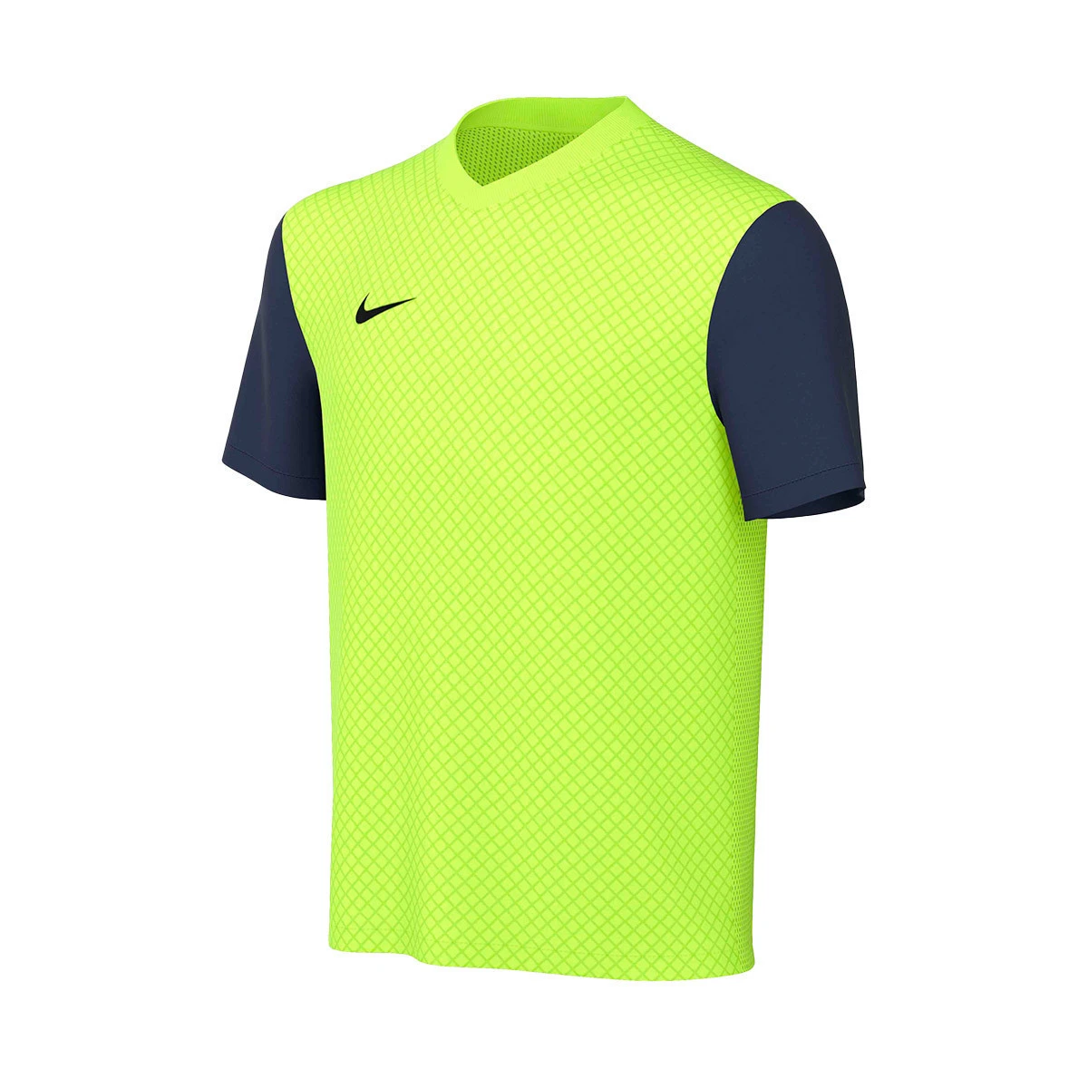 Nike - Koszulka Tiempo Premier II s/s, Unisex, Volt-Midnight navy, L