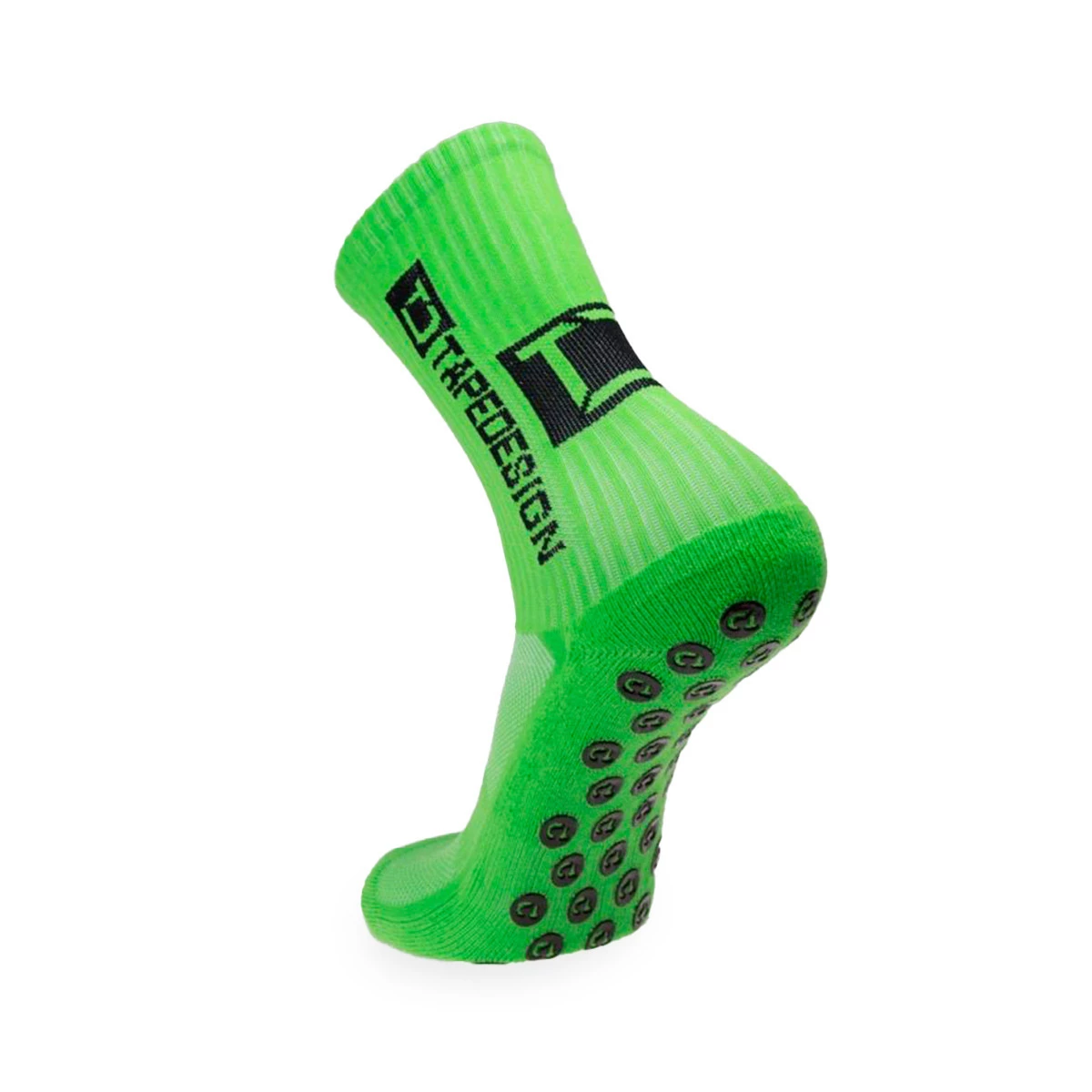 TapeDesign - Skarpety Grip, Unisex, Zielony jaskrawy