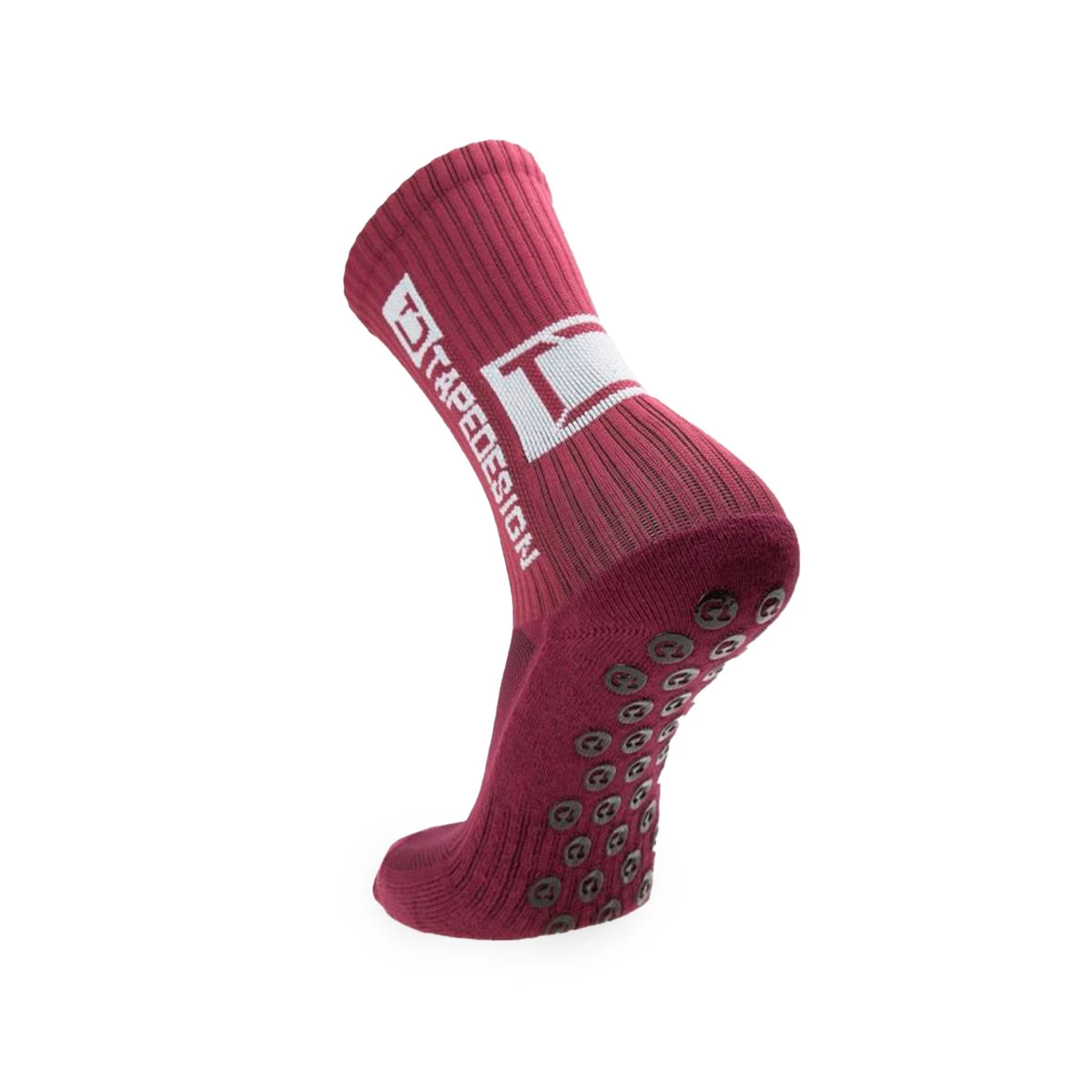 TapeDesign - Skarpety Grip, Unisex, Kasztanowy