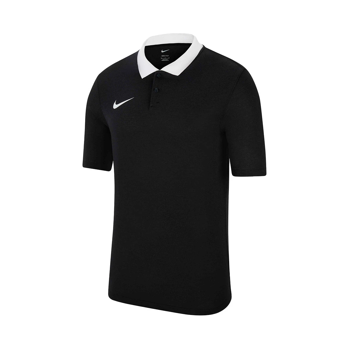 Nike - Koszulka Polo Kids Dri-Fit Park 20 s/s, Unisex, Czarno-biały, XL