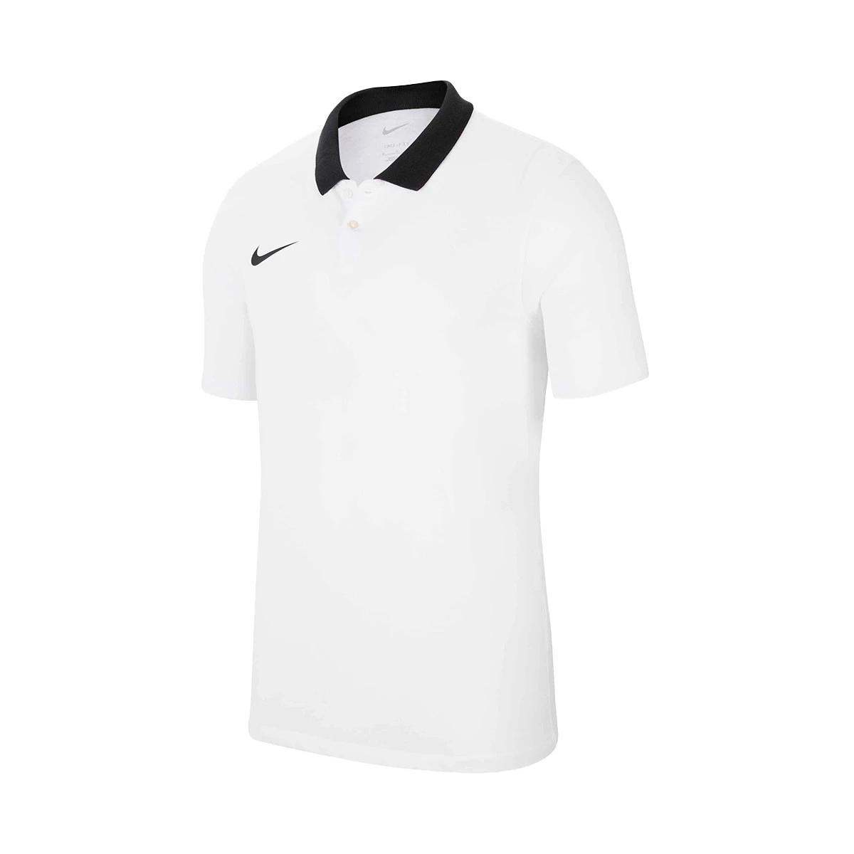 Nike - Koszulka Polo Kids Dri-Fit Park 20 s/s, Unisex, Biało-Czarny, S