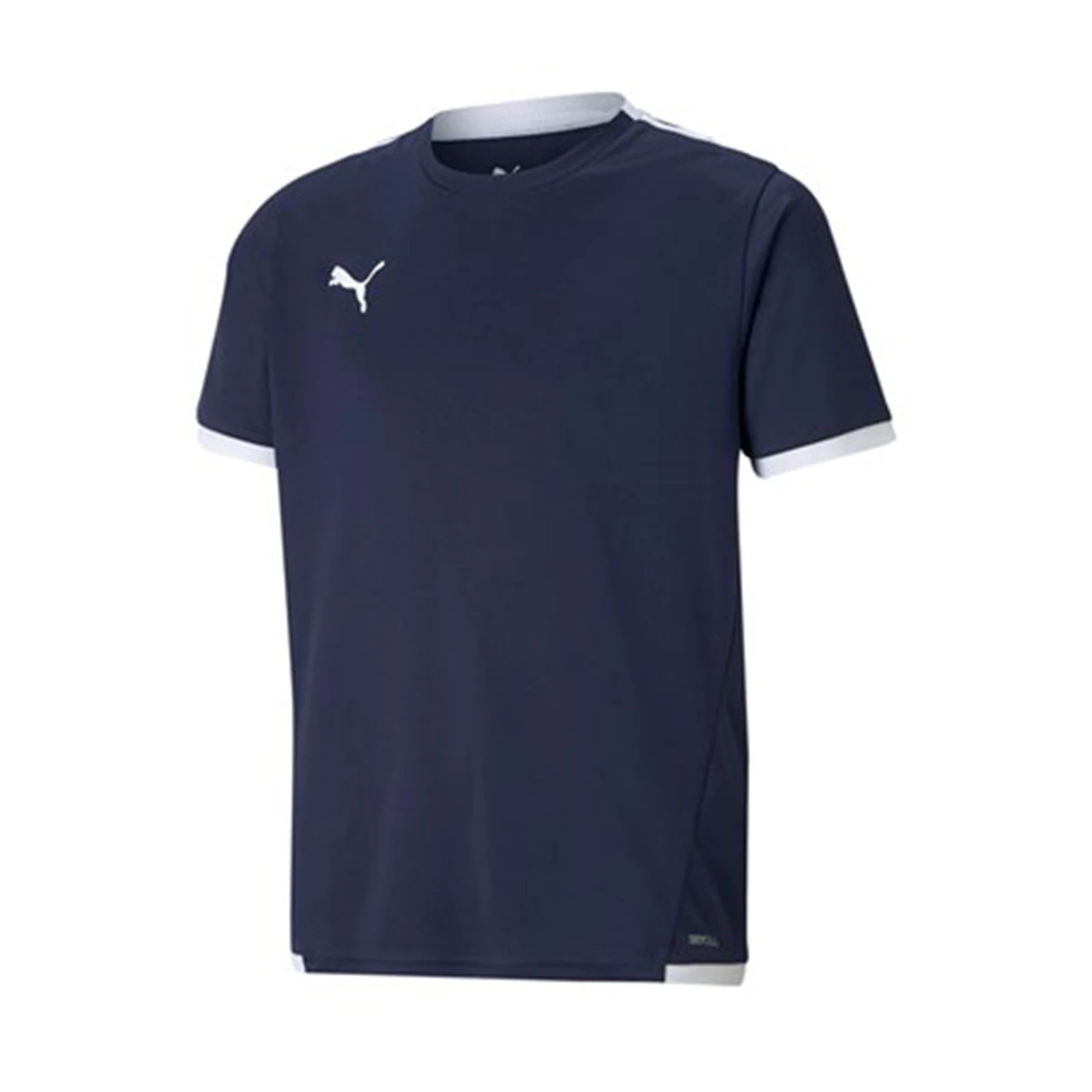 Puma - Koszulka Team LIGA m/c Niño, Unisex, Peacoat-Biały, 140 cm