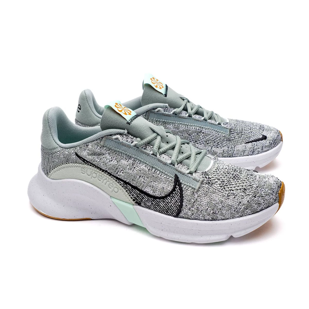 Nike - Buty treningowe Superrep Go 3 Next Nature Flyknit, Unisex, Zielony, 9 USA