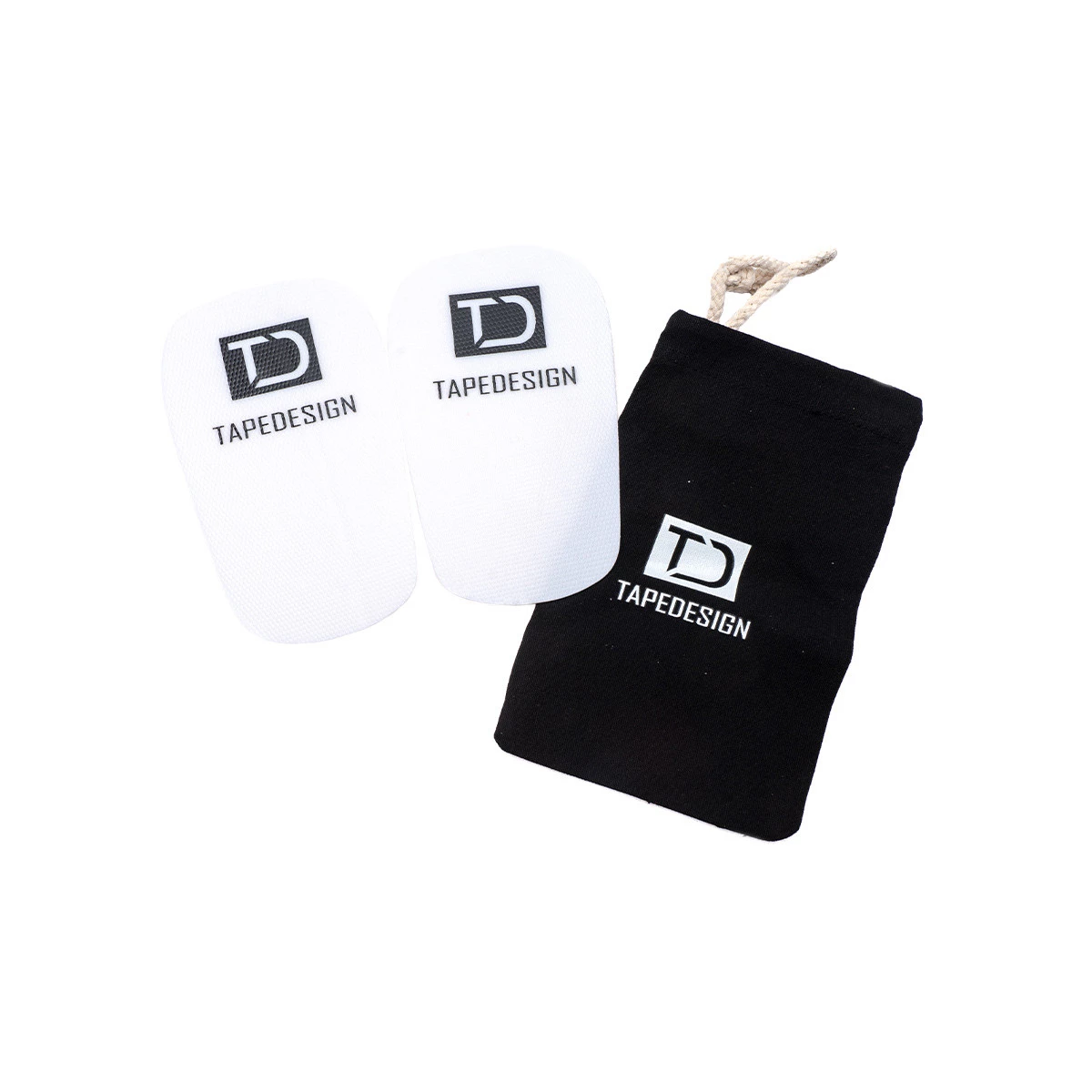 TapeDesign - Nagolenniki Performance Shinguards 2.0, Unisex, Biały