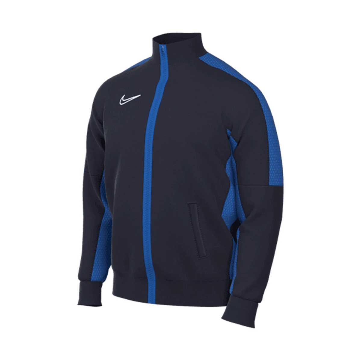 Nike - Kurtka Academy 23 Knit Track, Unisex, Obsidian-Royal Blue, M