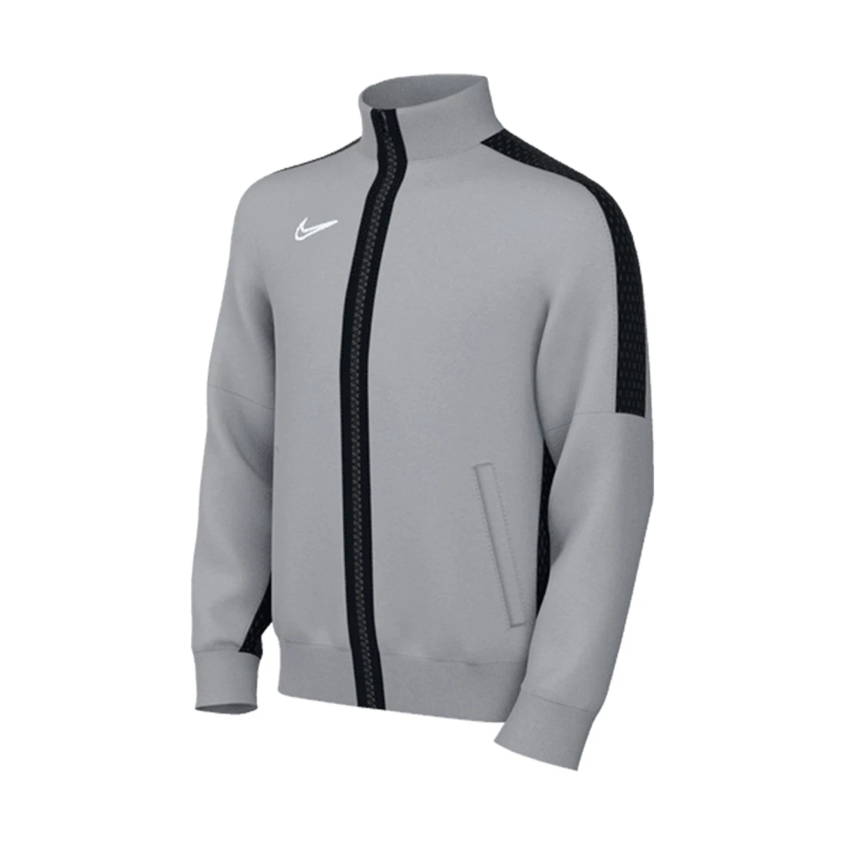 Nike - Kurtka Academy 23 Knit Track Niño, Unisex, Wilk Szaro-Czarny, XL