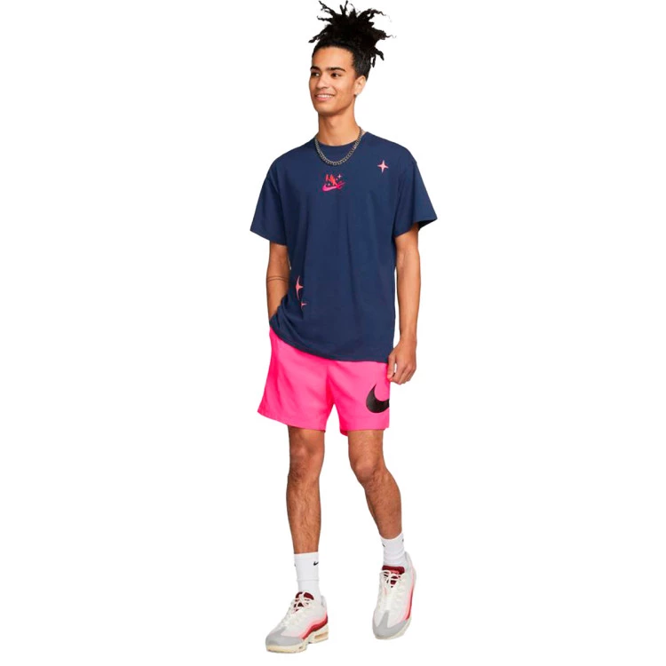 pantalon-corto-nike-sportswear-repeat-woven-hyper-pink-black-3