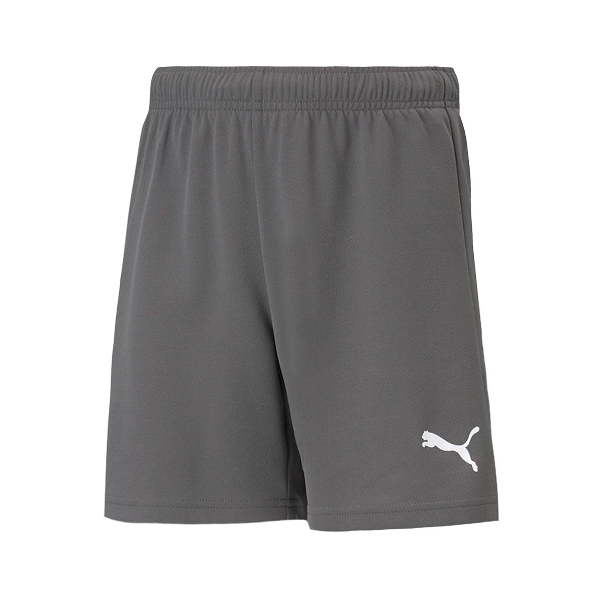 Puma - Spodenki teamRISE Niño, Unisex, Wędzony perłowo-biały, 140 cm