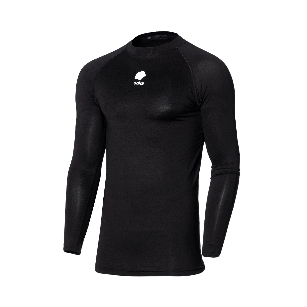 Soka - Koszulka Primera Capa Soul m/l, Hombre, Panther Czarny, 2XL
