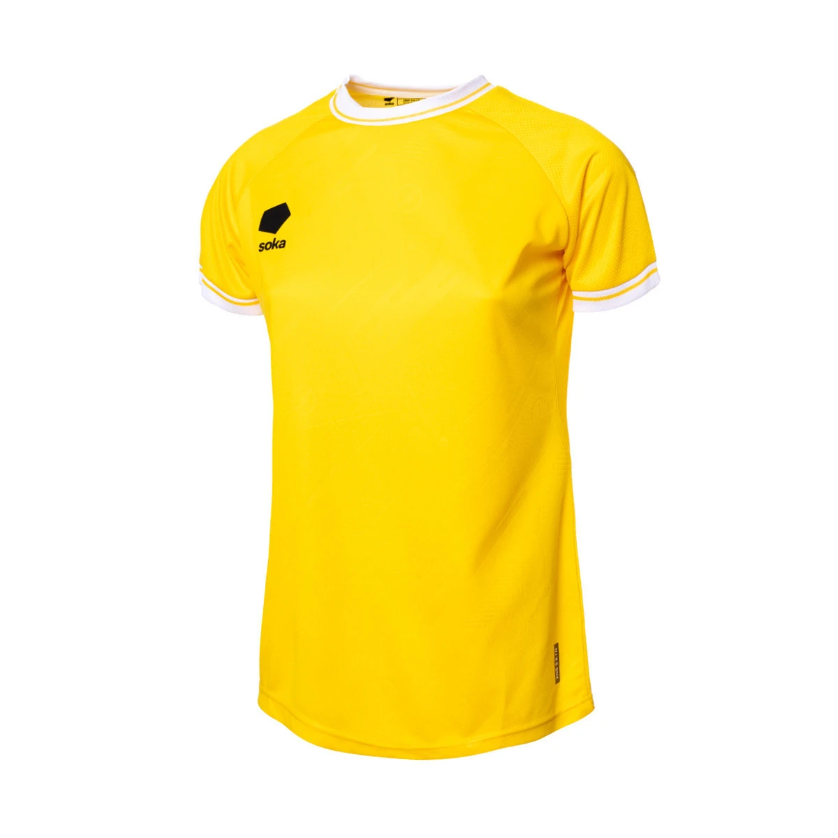 Soka - Koszulka Rebel m/c Mujer, Mujer, Bananowy Żółty, S