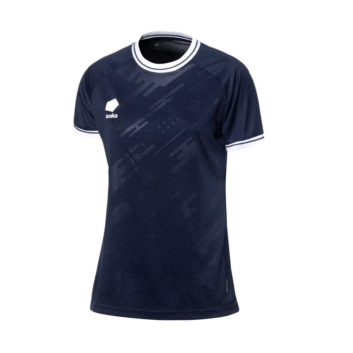 Soka - Koszulka Rebel 23 m/c Mujer, Mujer, Storm Blue, M