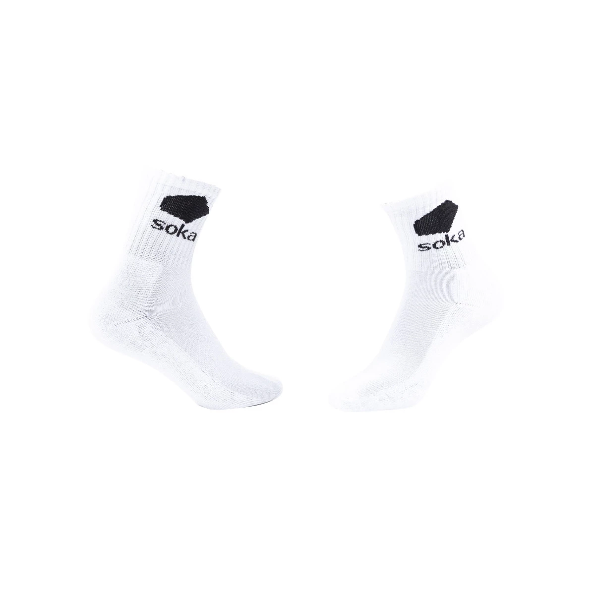 Soka - Skarpety Soul, Unisex, Lodowa Biały (Zestaw 3 szt.), 46-49