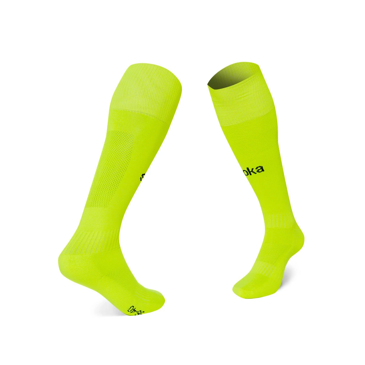 Soka - Skarpety piłkarskie Soul, Unisex, Laser Żółty, 41-45