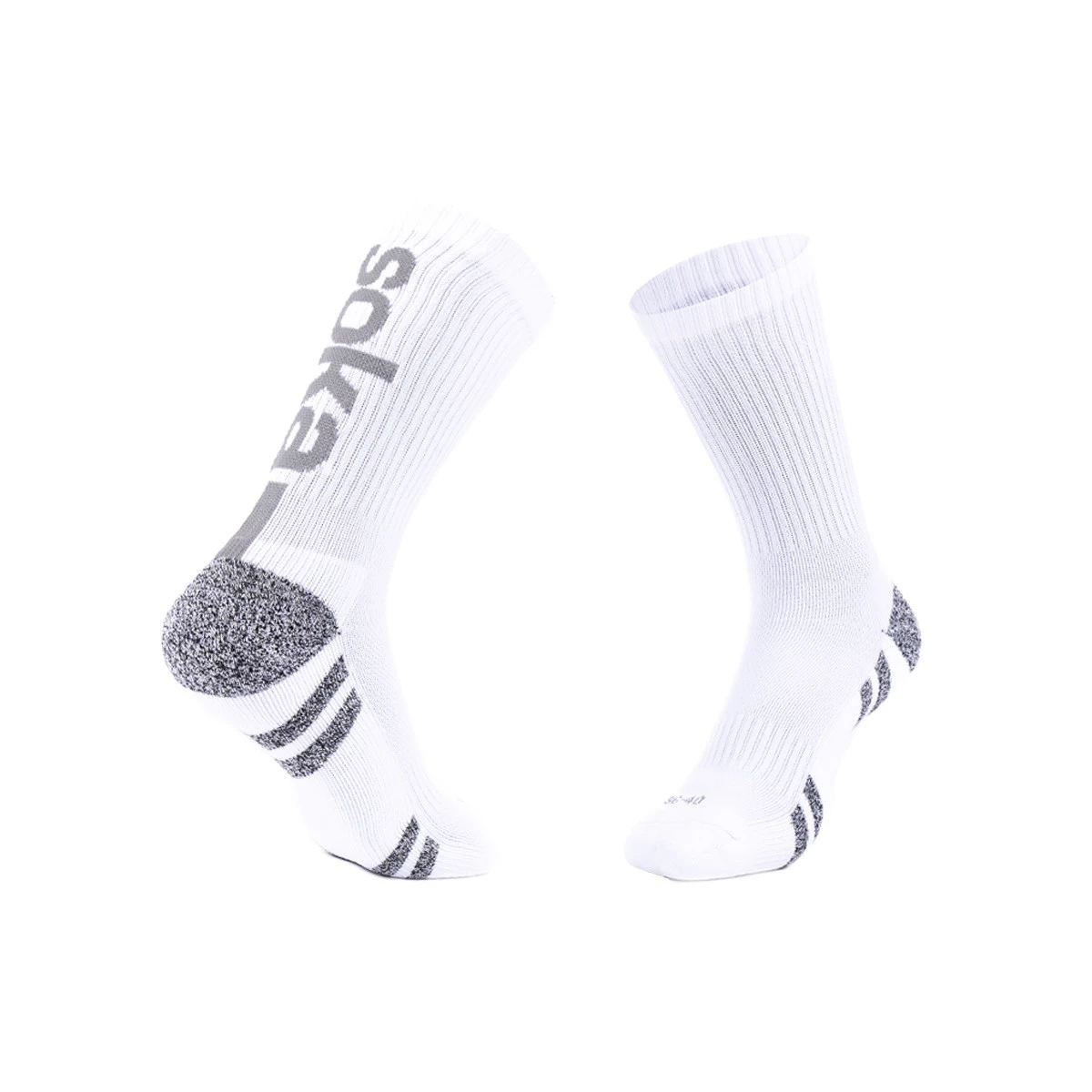 Soka - Skarpety Summit Grip, Unisex, Lodowa Biały, 36-40