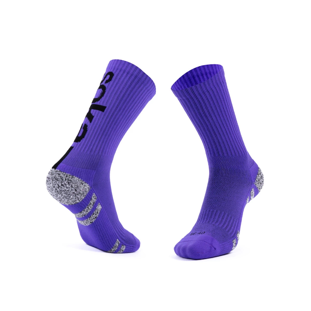 Soka - Skarpety Summit Grip, Unisex, Ultrafiolet, 36-40