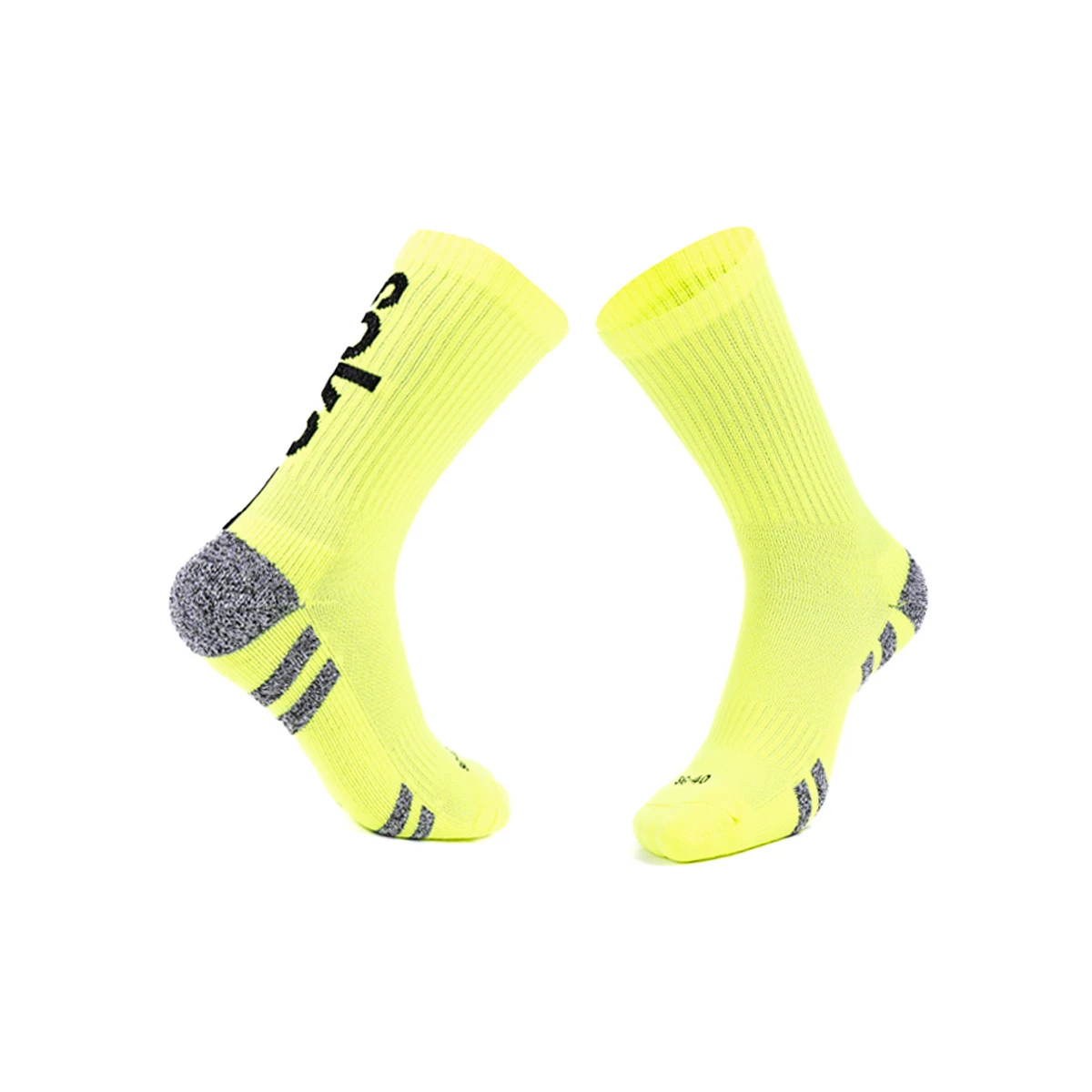Soka - Skarpety Summit Grip, Unisex, Laser Żółty, 46-49