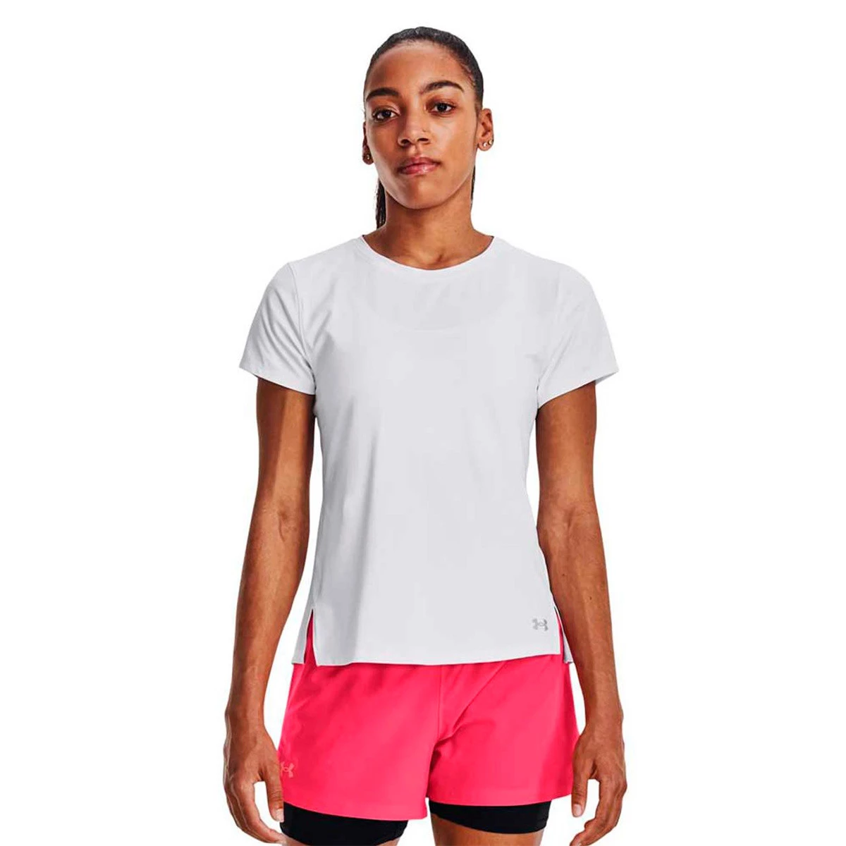 Under Armour - Koszulka UA Iso-Chill Laser, Mujer, Biały, M