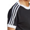 Koszulka adidas 3 Stripe Slim Mujer