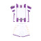 Strój Kappa Valladolid CF Primera Equipación 2023-2024 Bebé