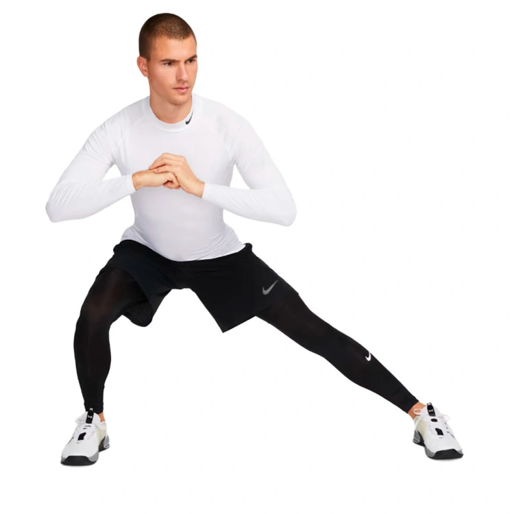 malla-larga-nike-pro-dri-fit-tight-black-white-5